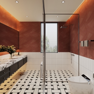 现代二楼主卫单张