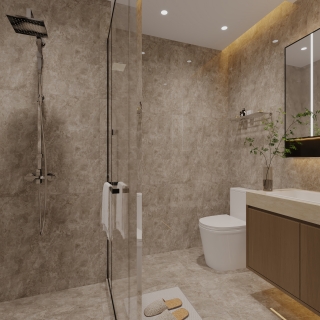 现代老人房卫生间