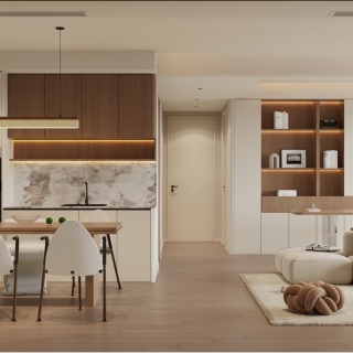 4现代中古风沙发面