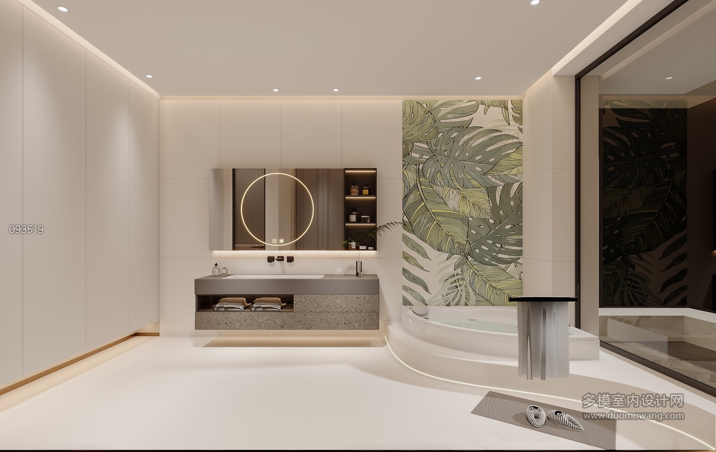 现代洗手间单张8