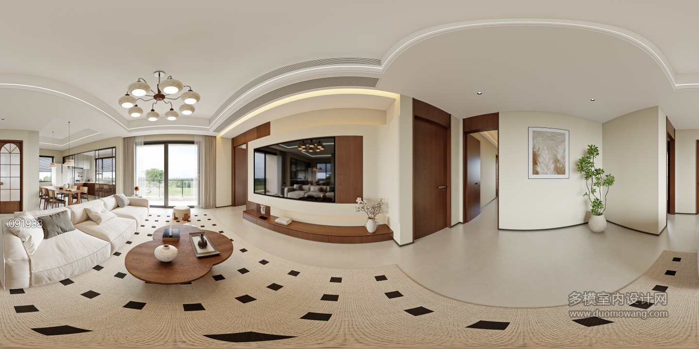 傅总自建房_二层客厅