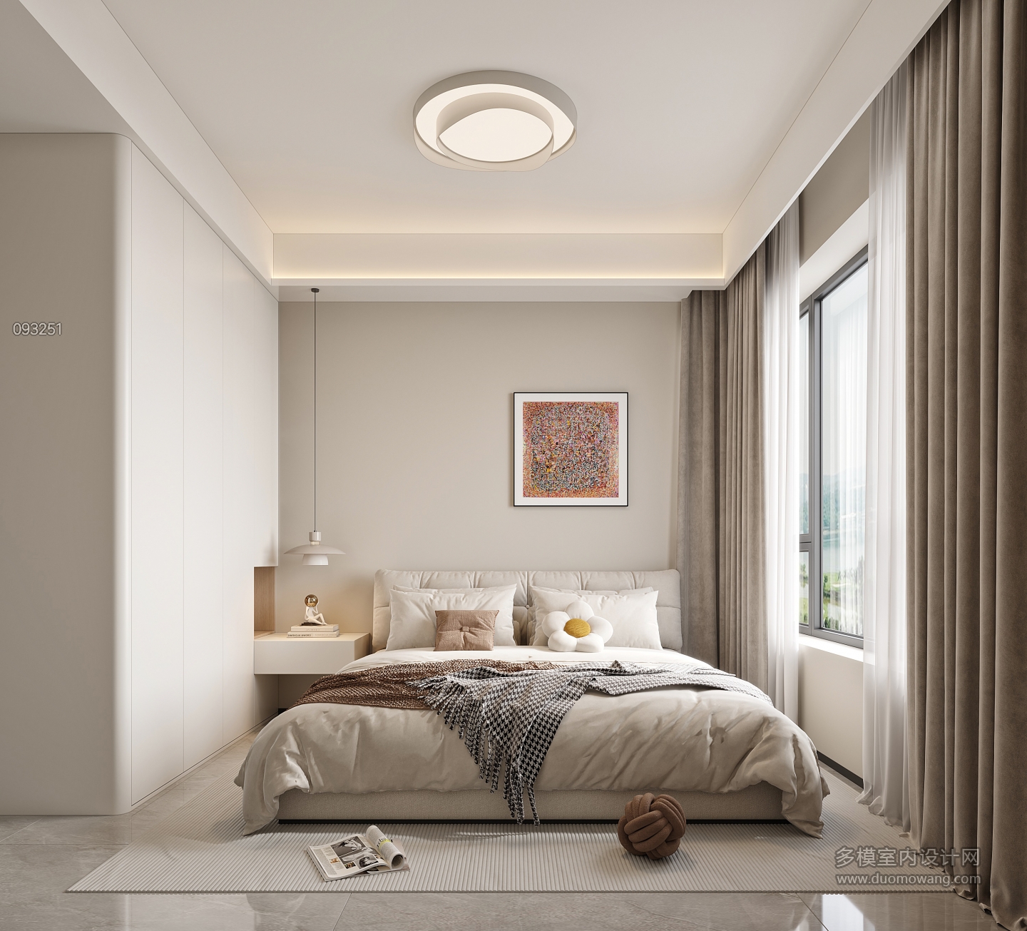 现代主卧_0000