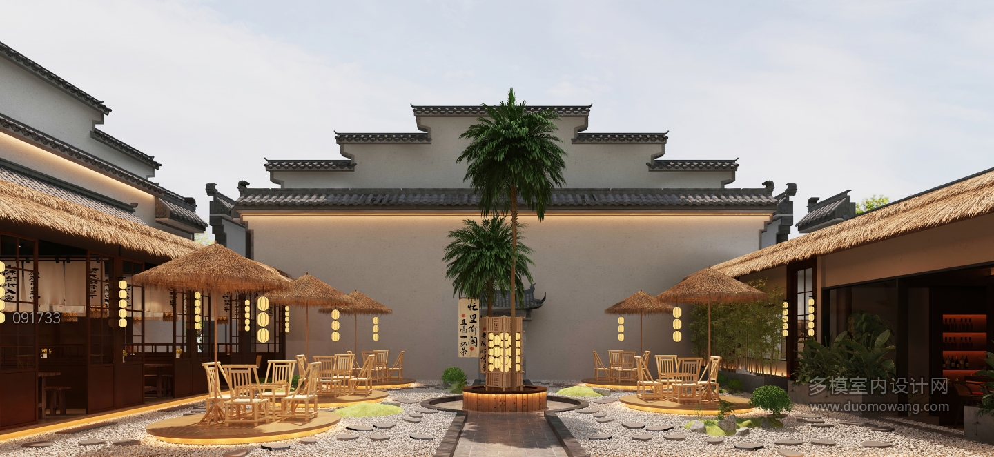 侘寂餐厅庭院静态b (1)