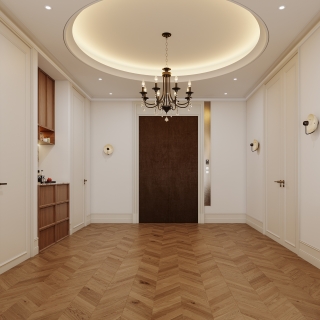 法式-二层大厅特写