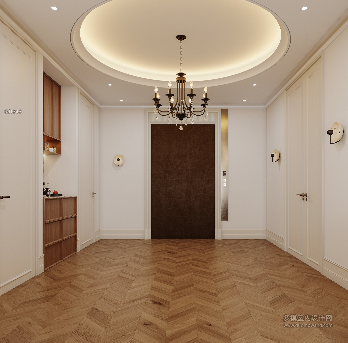 法式-二层大厅特写