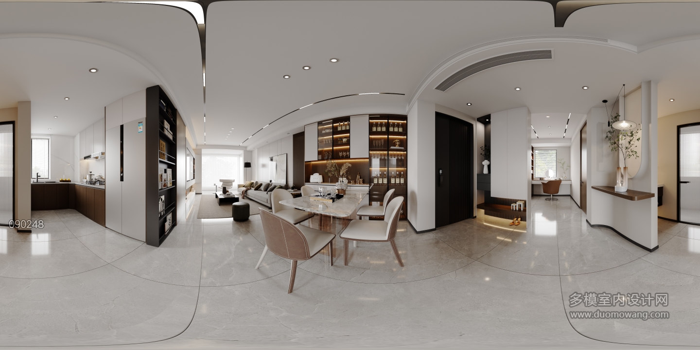 创立府邸_全景餐厅