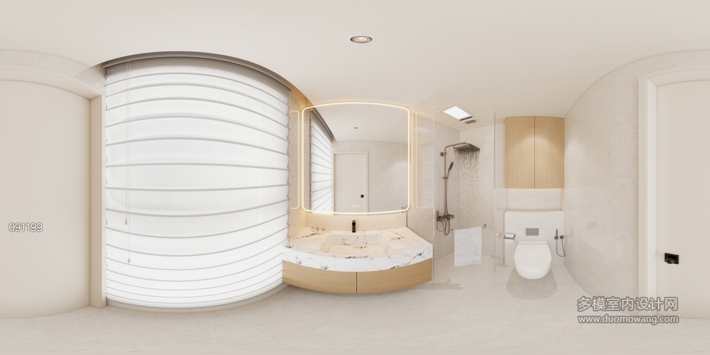 极简-二楼卫生间