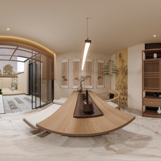 中古一楼茶室全景