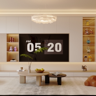 分钟寺一号院_单张电视背景