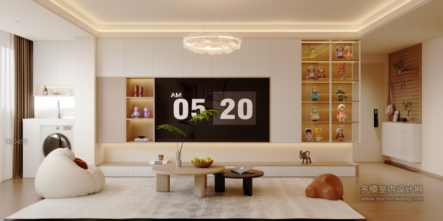 分钟寺一号院_单张电视背景