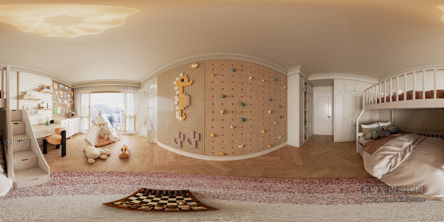 中古法式儿童房