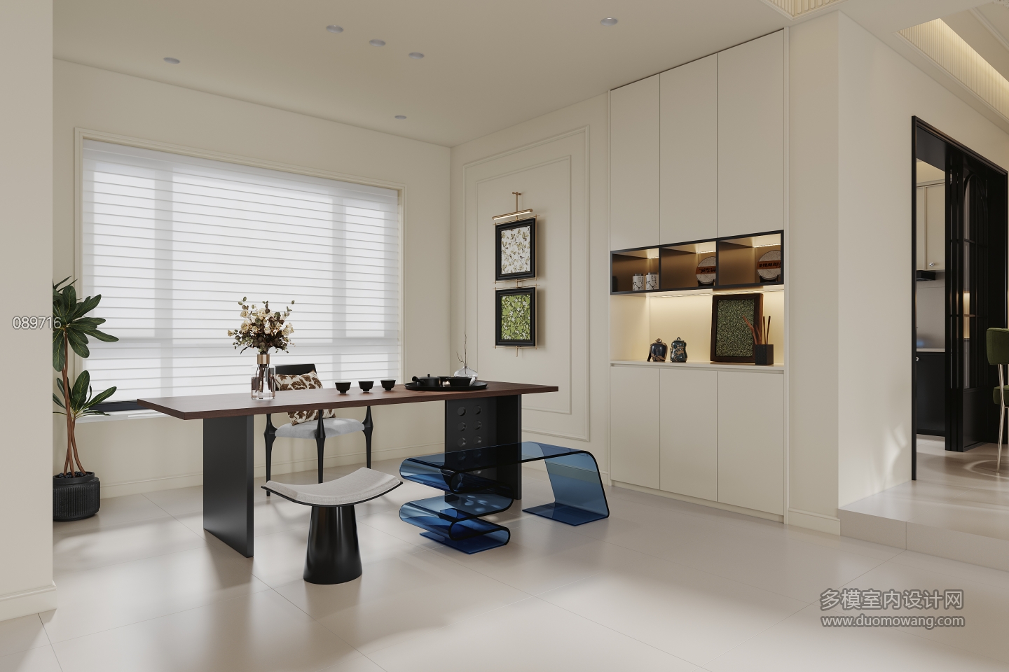 现代轻法一层茶室