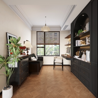 9法式中古风书房单张