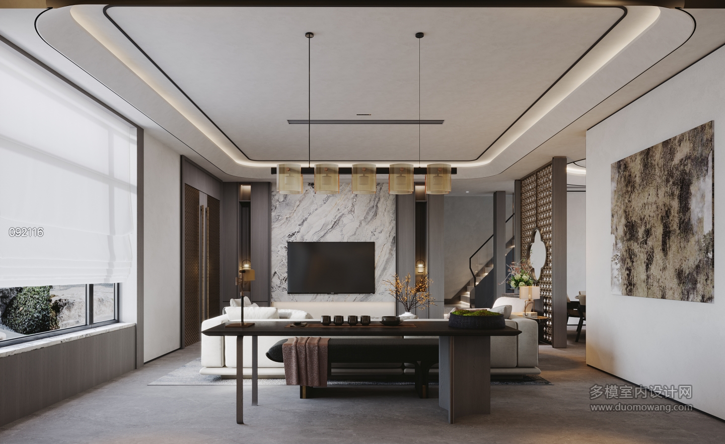 新中式1楼_电视静态