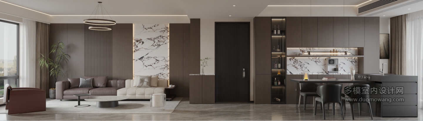 现代意式客餐厅 单张2