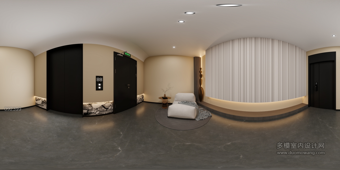 中古电梯间-全景