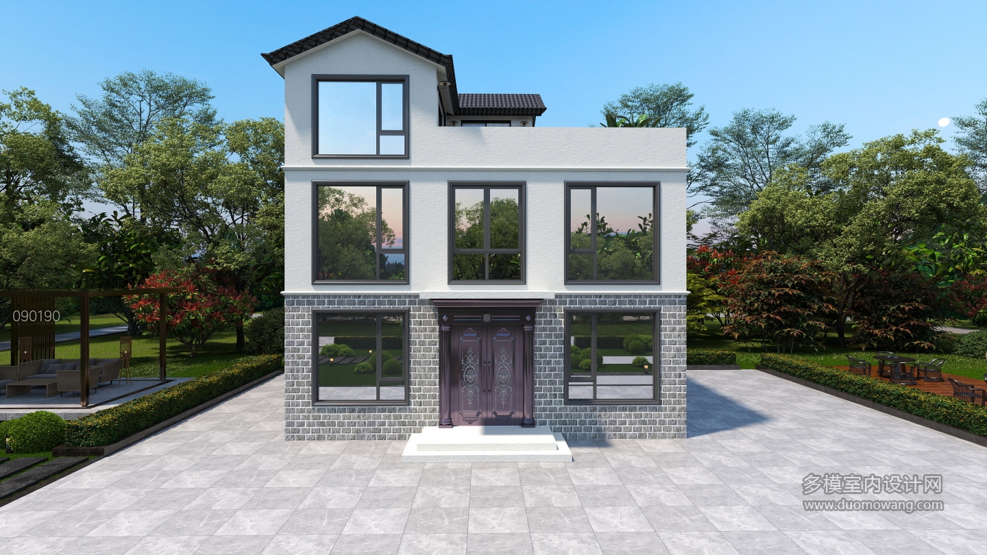 现代别墅外立面