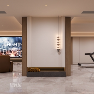 中古地下室玄关