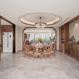 新中式客餐厅单张二