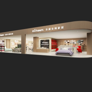 现代家纺店门头