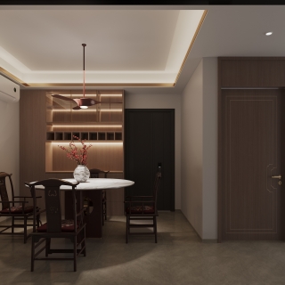 新中式四层餐厅静态1