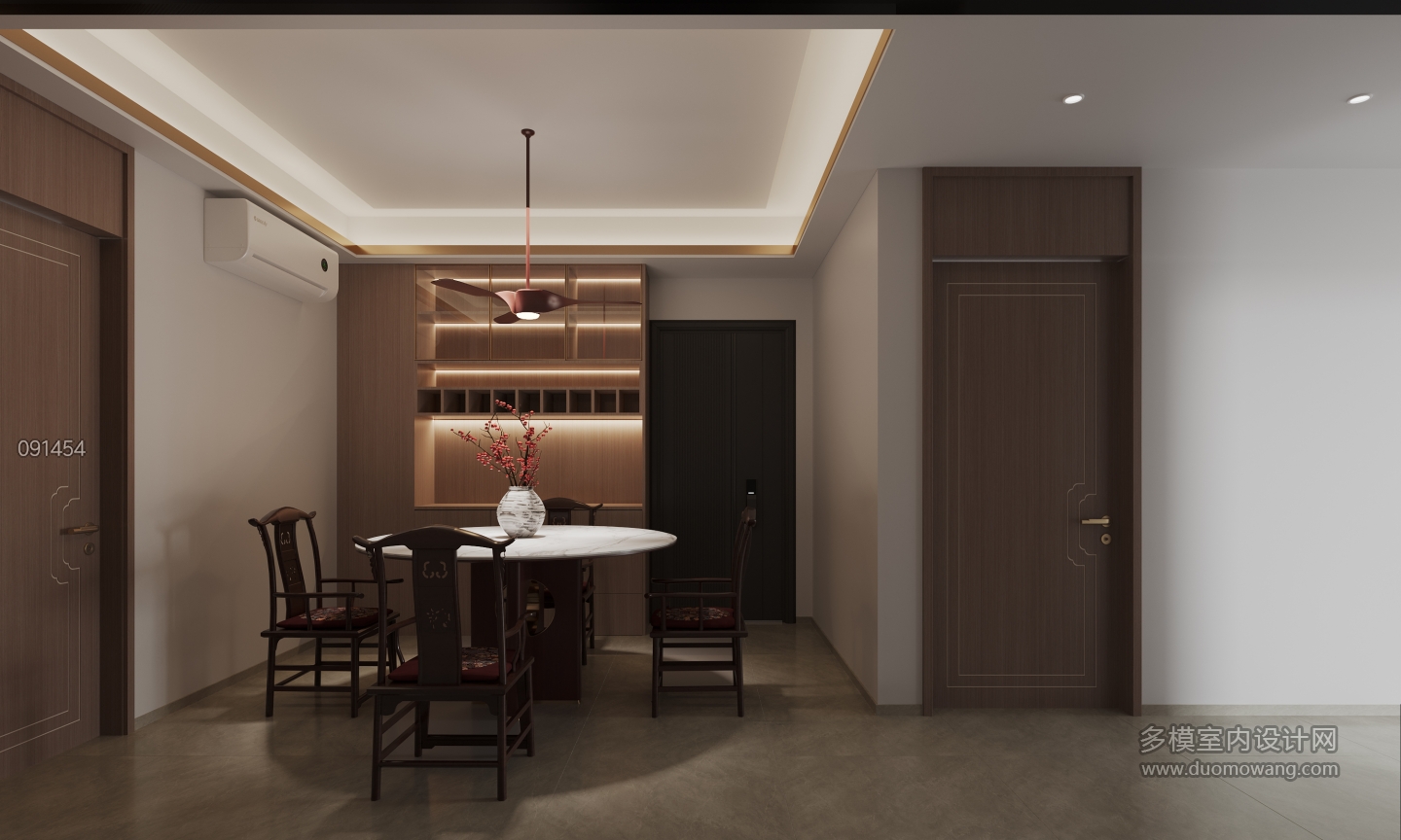 新中式四层餐厅静态1