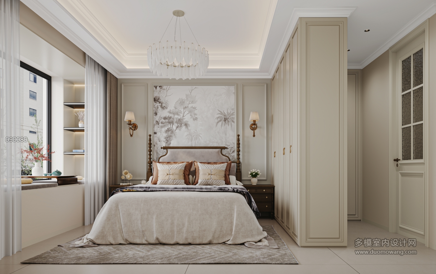 美式主卧2