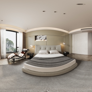 现代-三楼主卧全景