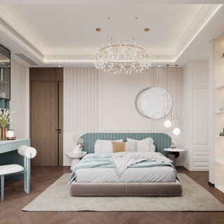 现代二楼女孩房