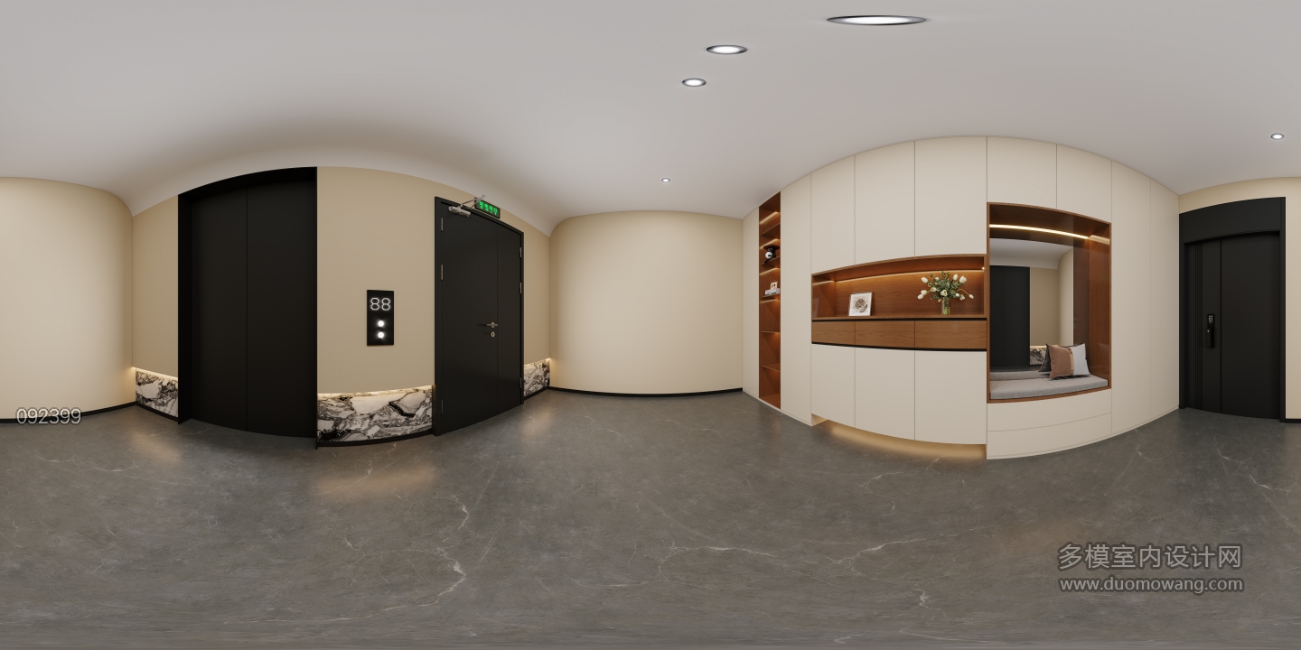 中古电梯间-全景