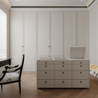 主卧室衣帽间静态