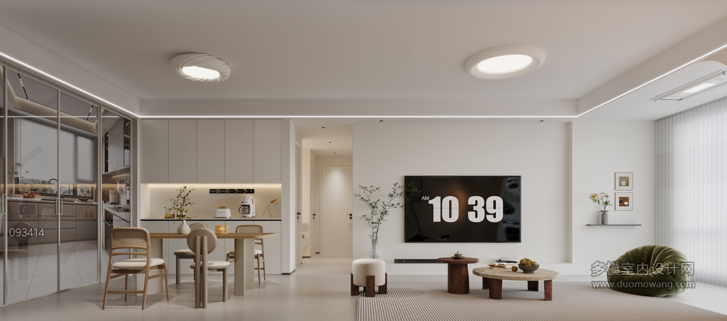 现代电视背景特写