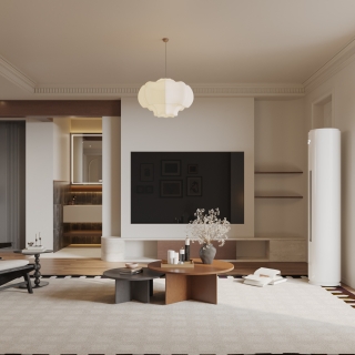 客厅电视墙静态