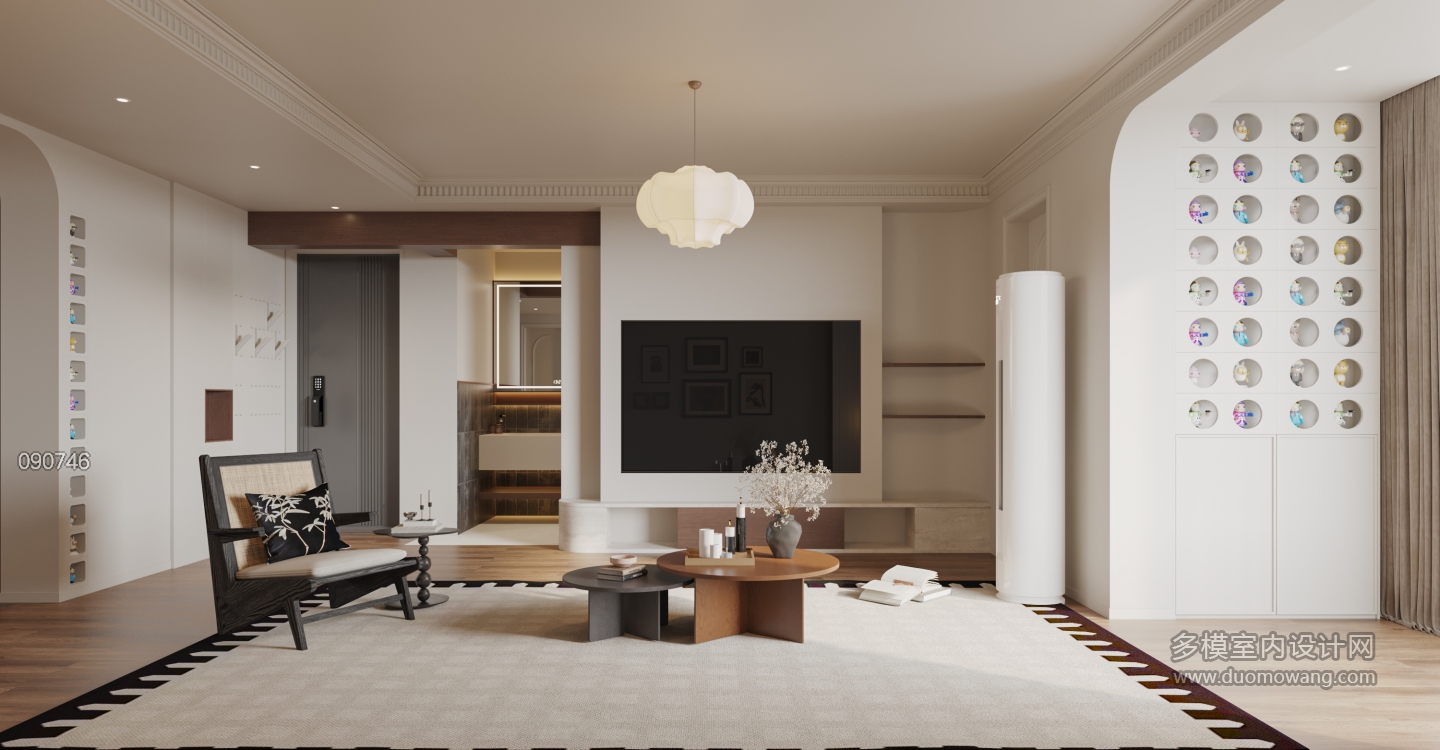 客厅电视墙静态