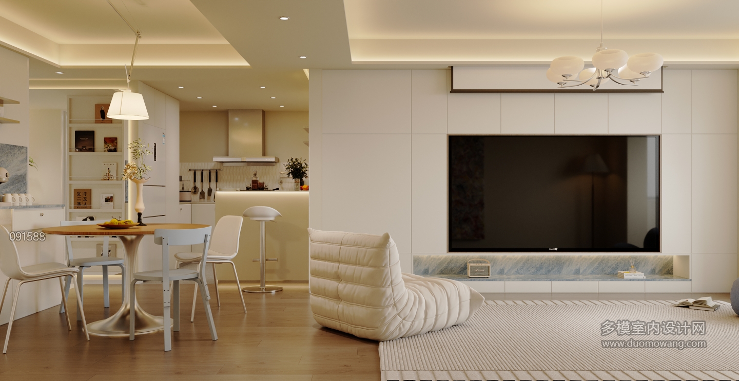 z_单张电视背景