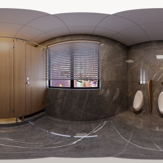 现代公共卫生间