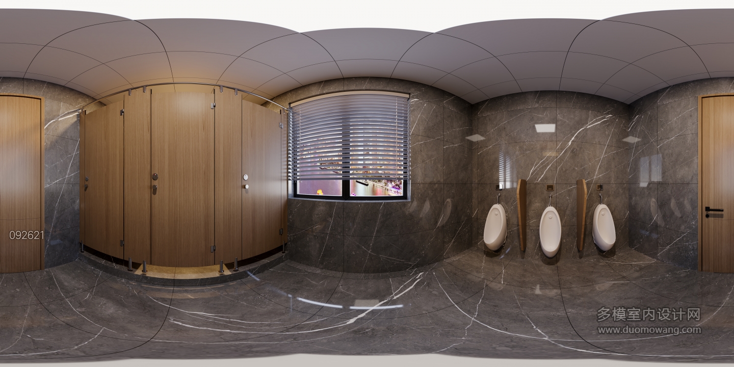 现代公共卫生间