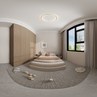 新中式-二楼主卧