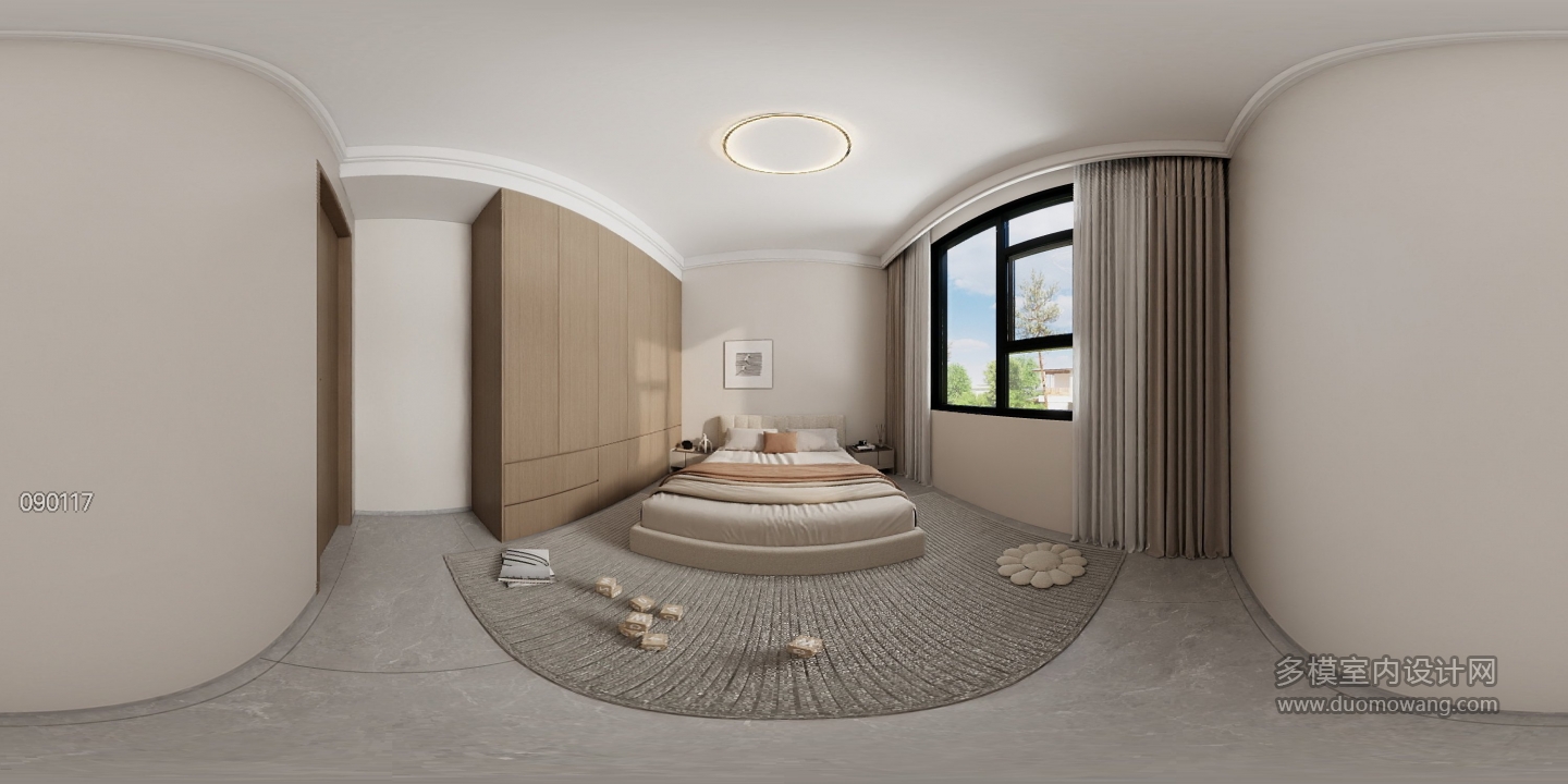 新中式-二楼主卧