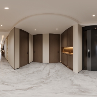 新中式入户全景