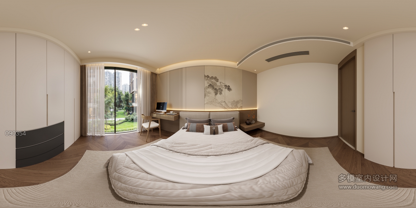 中古二楼北卧全景