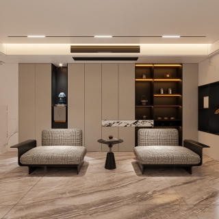 现代负一休闲区