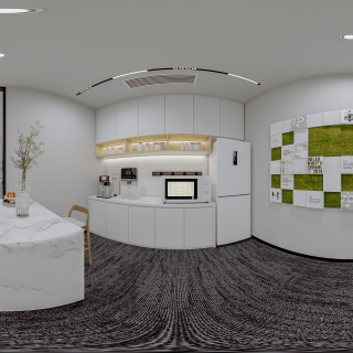 现代办公茶水间