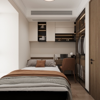 现代靠近卫生间次卧