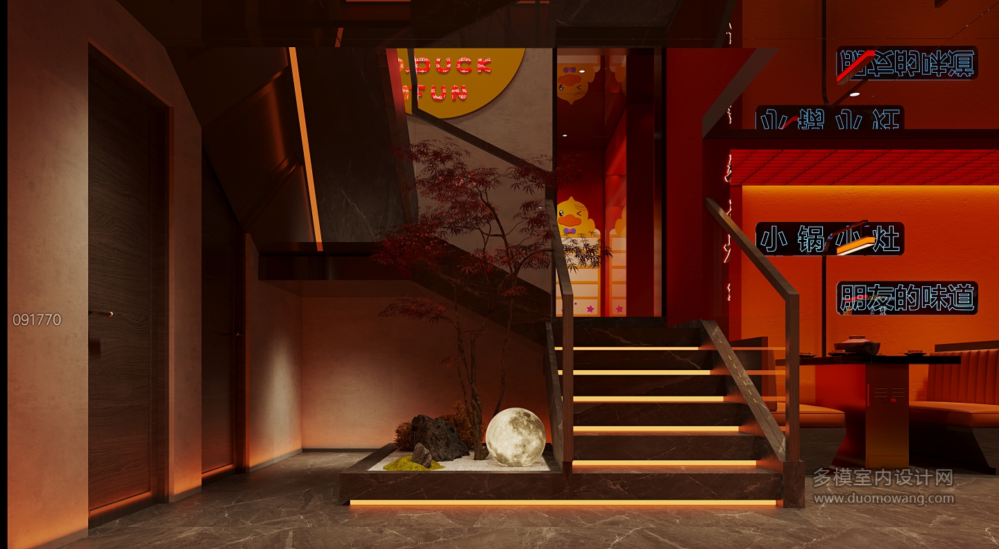 复古一楼楼梯间特写 拷贝