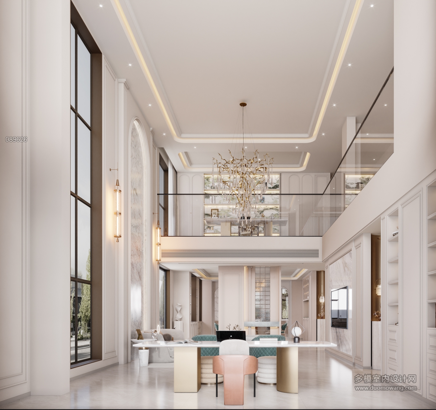 轻奢-客厅特写3