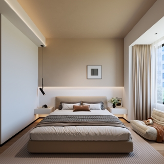 现代主卧1