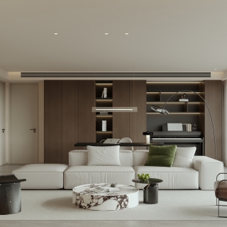 现代 客餐厅 单张2