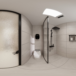 宋式二楼卫生间