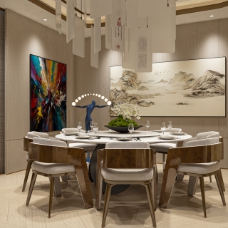 新中式餐厅KTV单张1